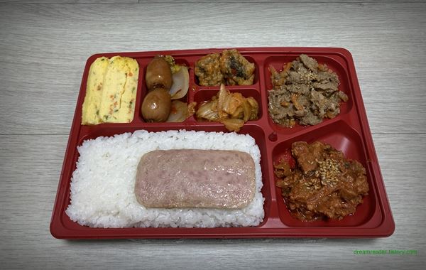 세븐일레븐 도시락의정석 돼지불고기편 2022년 8월