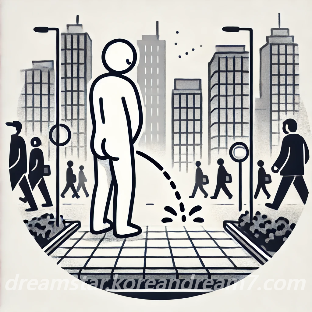 노상방뇨하는꿈해몽