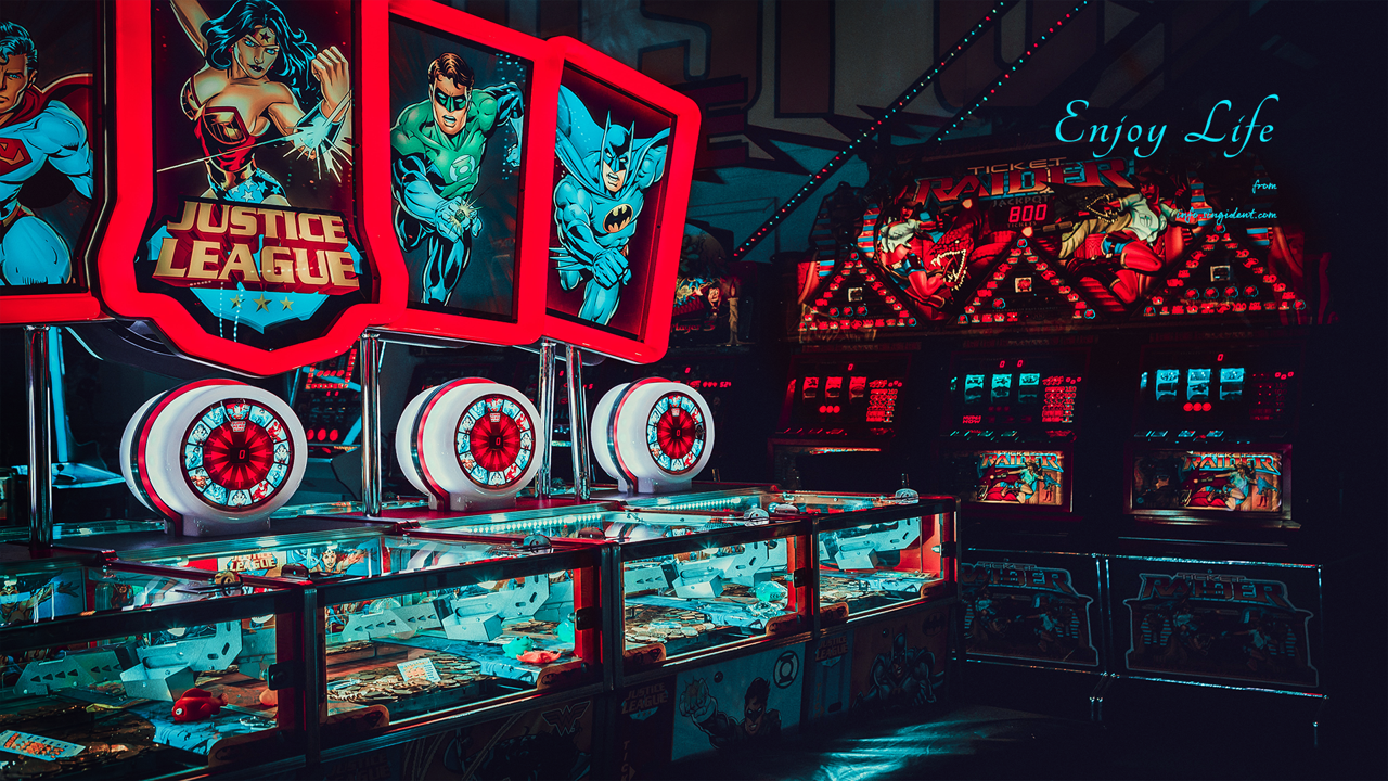 12 오락실 C - Enjoy Life 레트로배경화면