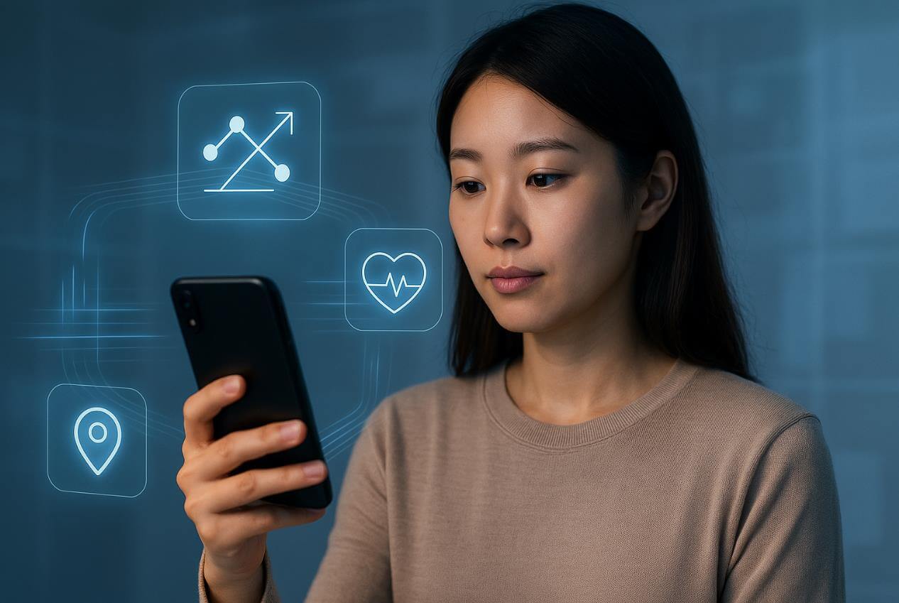 센서 융합으로 사용자를 인식하는 스마트폰 보안 기술