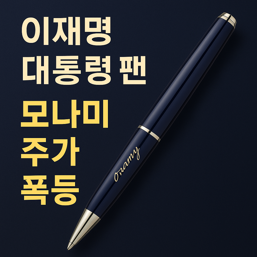 이재명 대통령 펜