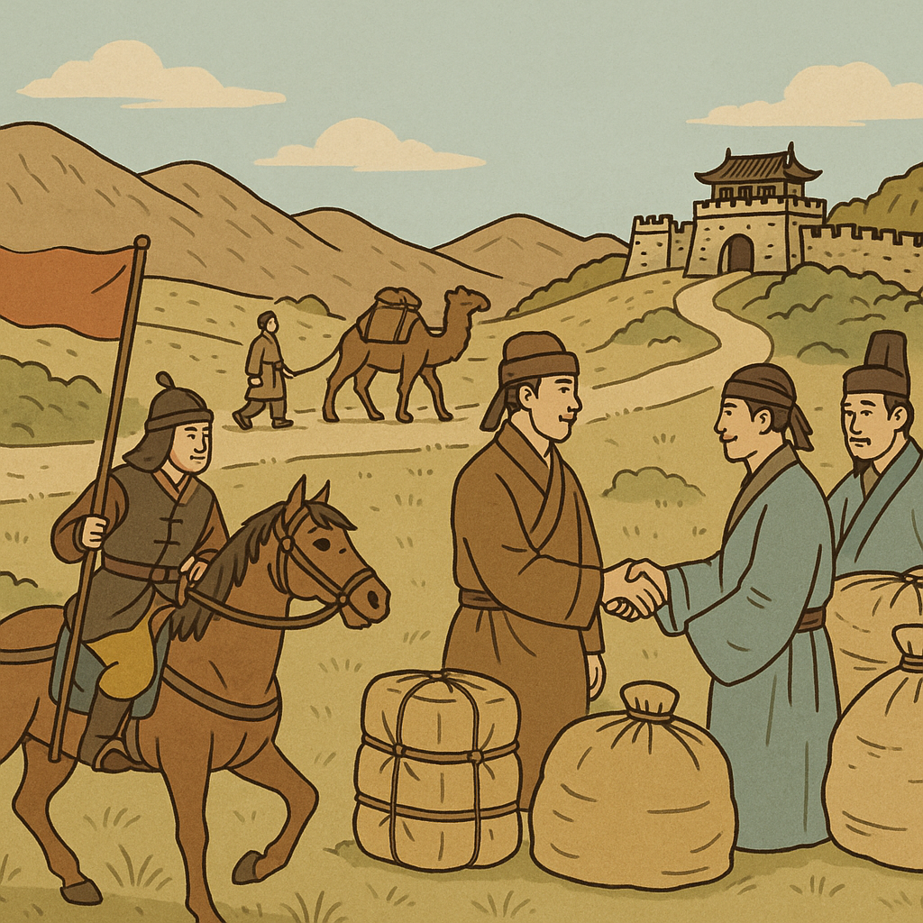 고구려의 교역 경제 교류 관련 이미지