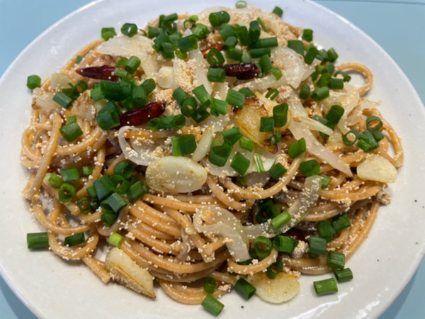 한그릇 요리 - 통밀명란오일파스타