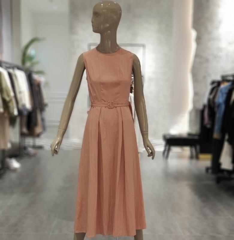 시슬리 민소매 벨티드 롱 원피스 SAOPD5231