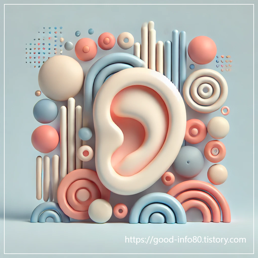 이명 치료 형상화 이미지