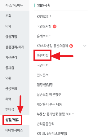 KB스타뱅킹여권재발급신청방법
