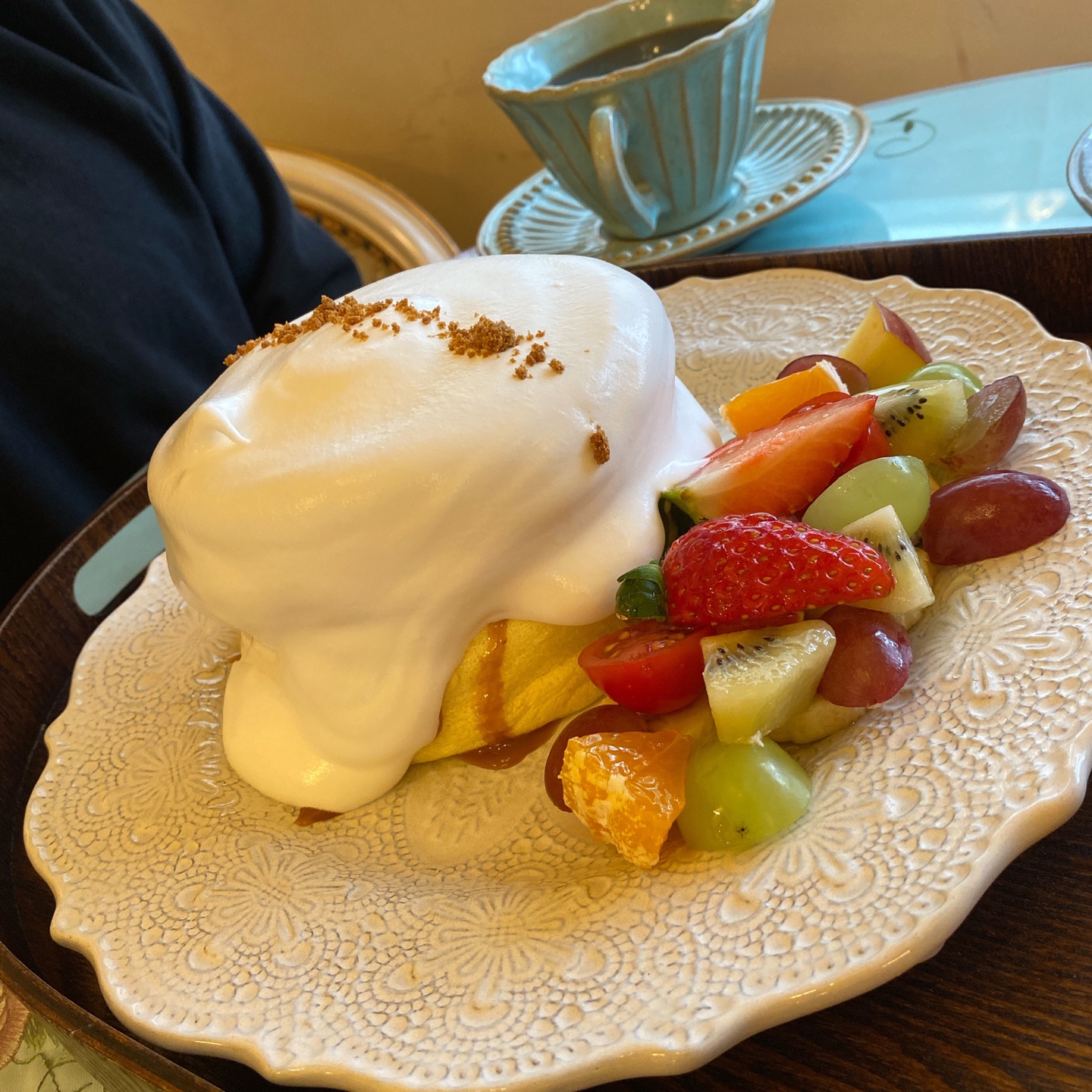 제주 삼성혈 도남 52번가 커피하우스 컵플레 케이크 런던크림커피 카페