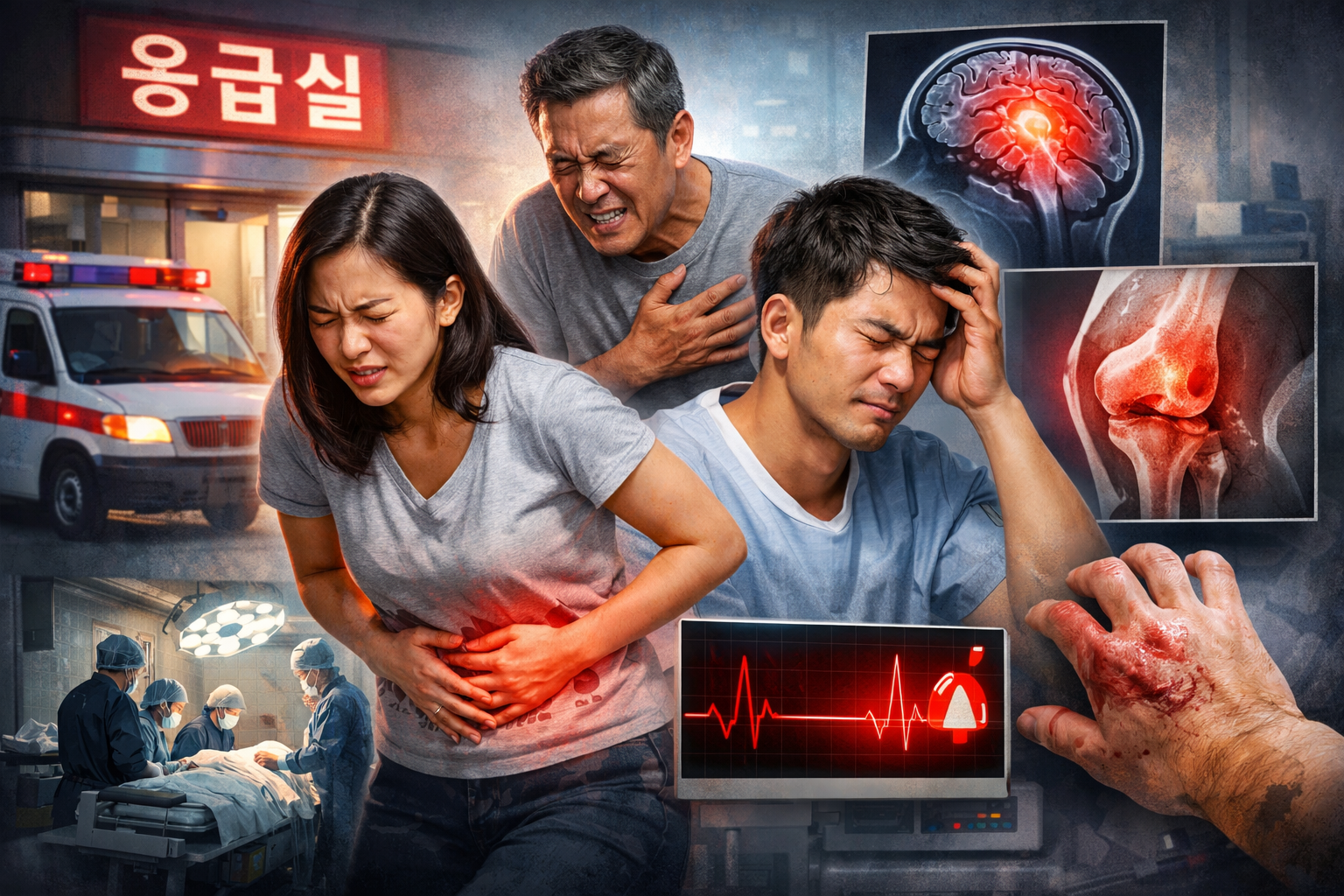 참으면 위험한 통증, 병원 가야 하는 기준