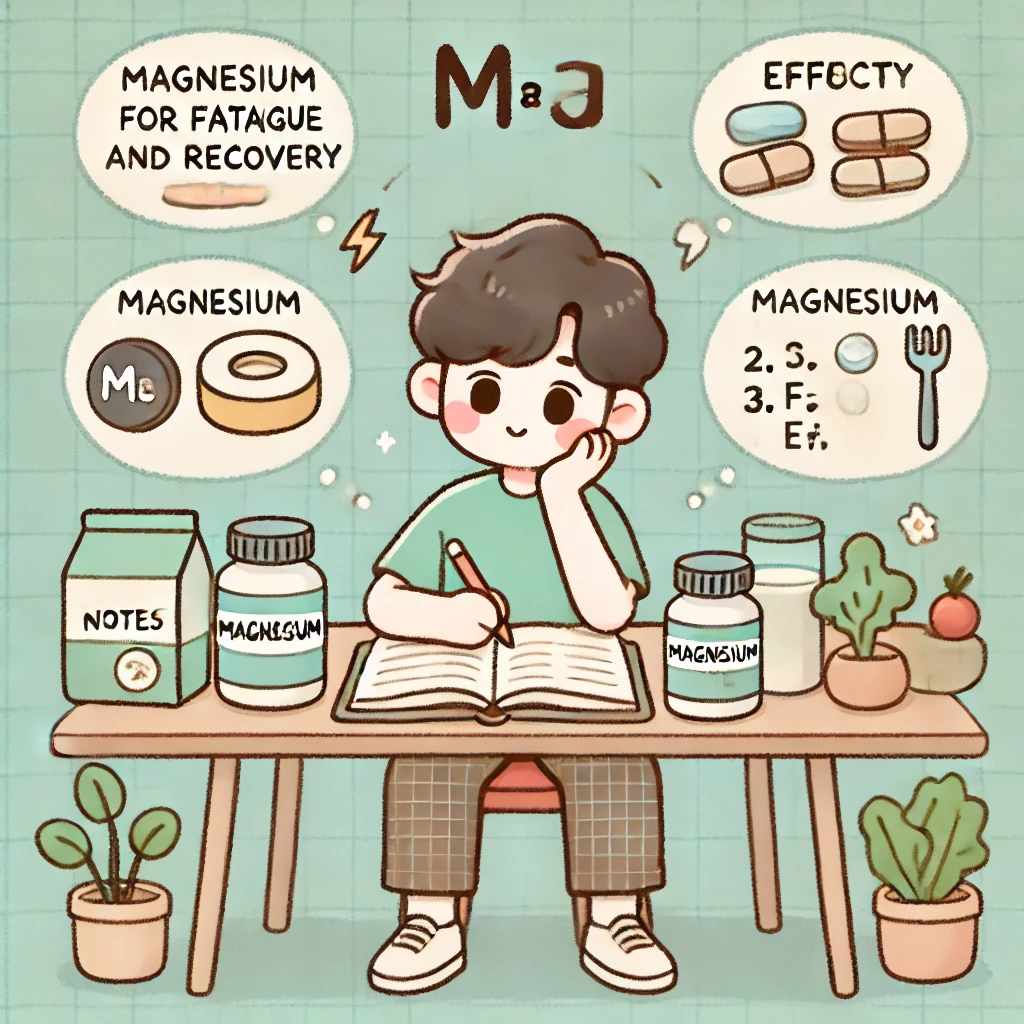 마그네슘 하루 섭취량