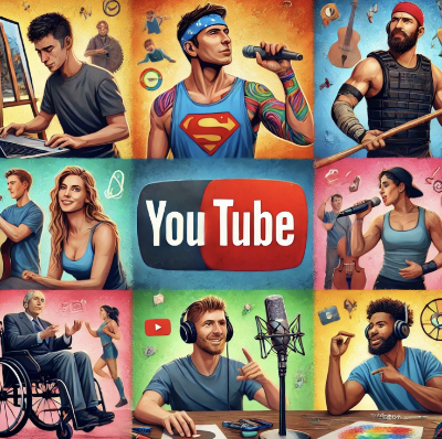 장애를 극복하고 유튜버 성공한 10인 이미지