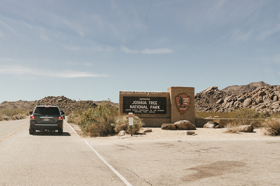 조슈아 트리 국립공원 북쪽 입구 Joshua Tree National Park North Entrance