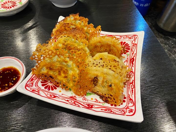 고기만두-부추만두