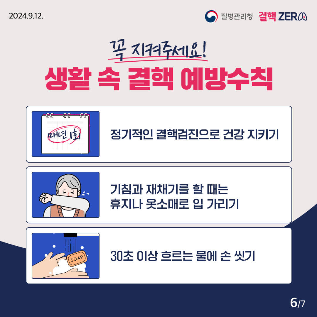 65세 이상 결핵 환자 조기 발견을 위한 무료 검진 신청 방법
