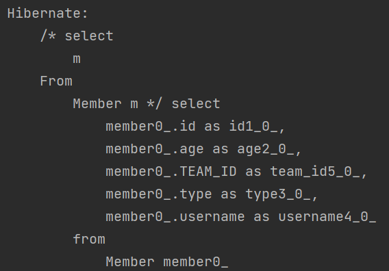 [JPA] 객체지향 쿼리 언어 3 (중급 문법) - 				
    
    	2. 페치 조인 (Fetch join) - 기본
    
