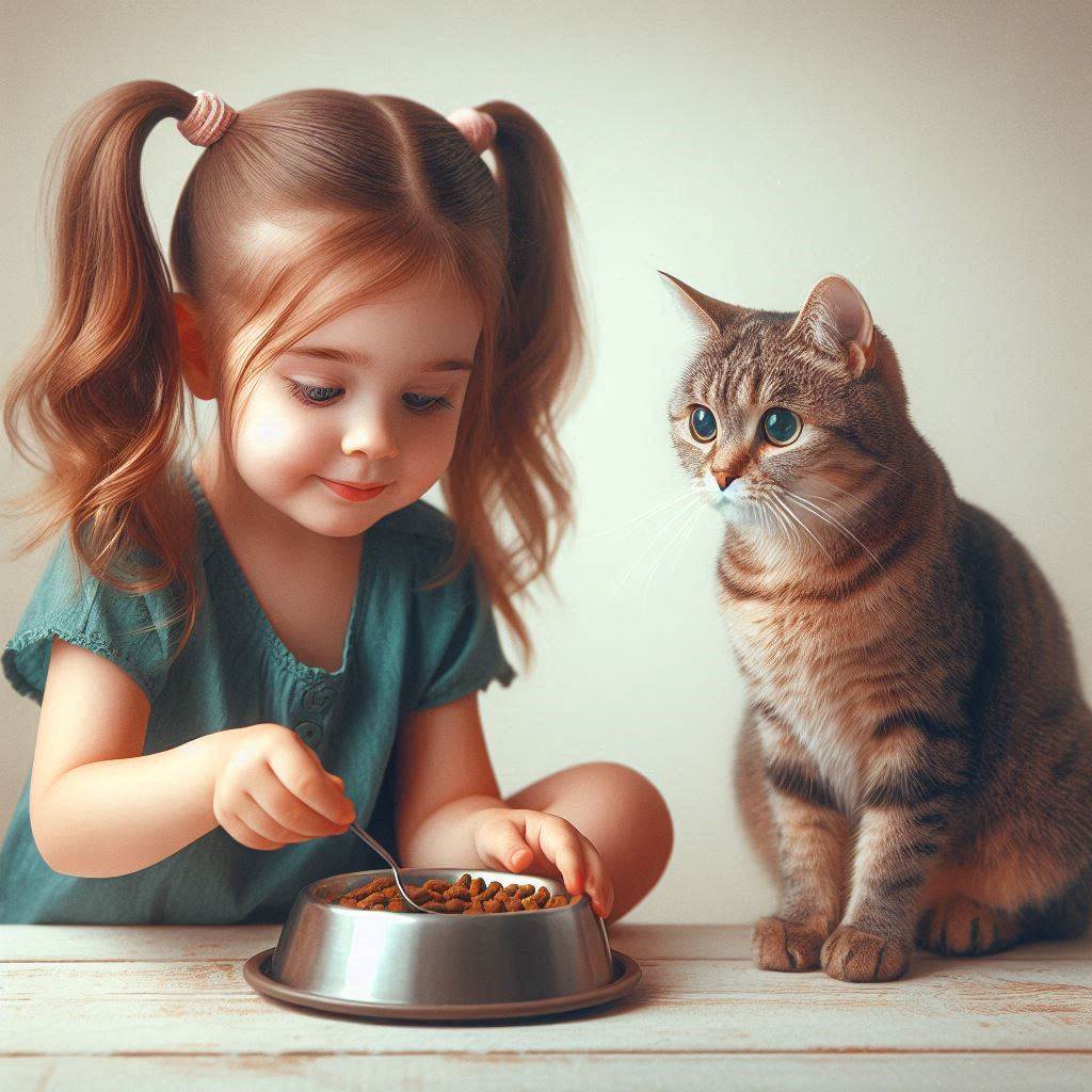 고양이 캔 올바르게 급여하는 방법