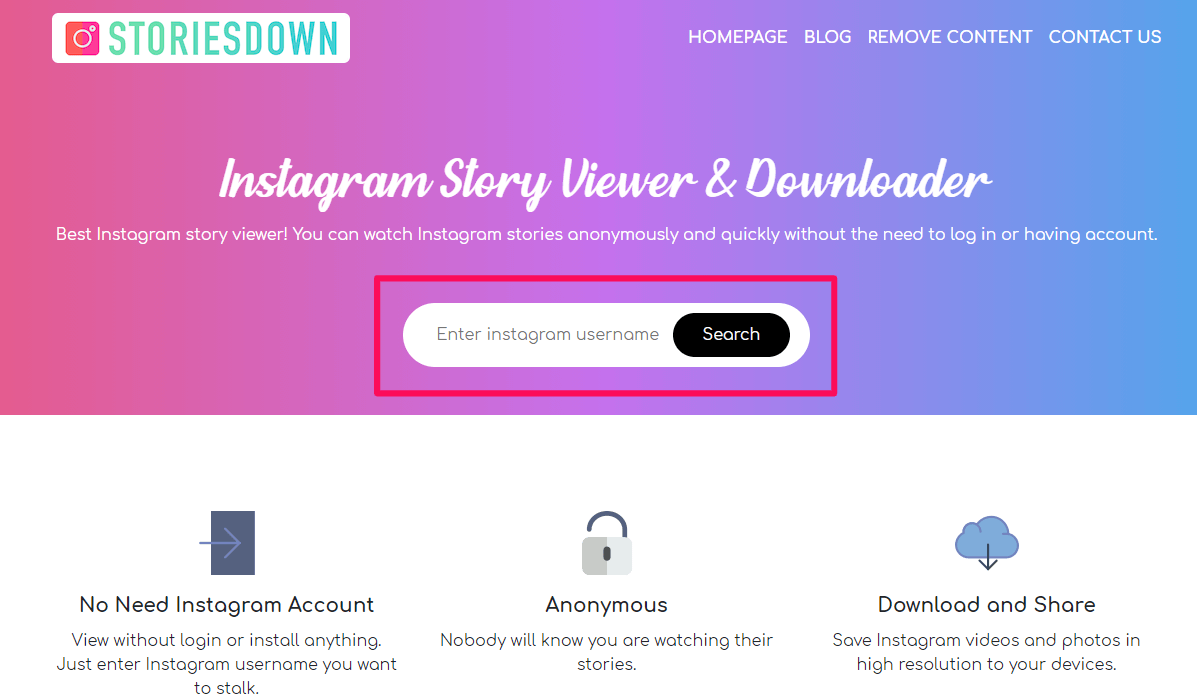 StoriesDown 사이트 바로가기
