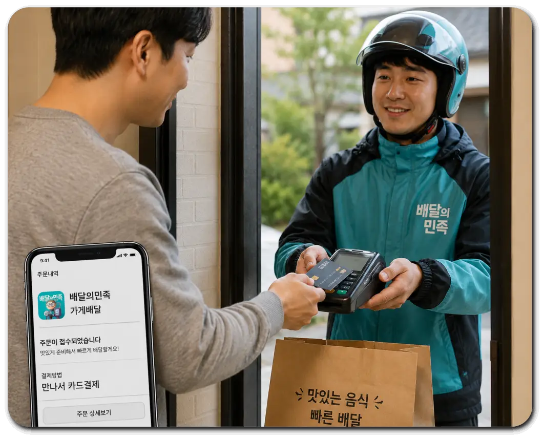 배민-현장 결제하는-고객