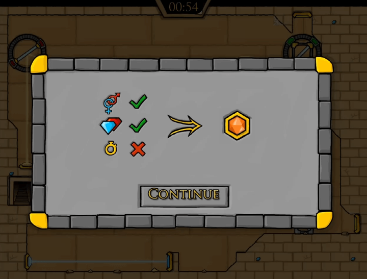 불물게임-2인용-게임하기-2-라이트템플-종료-화면