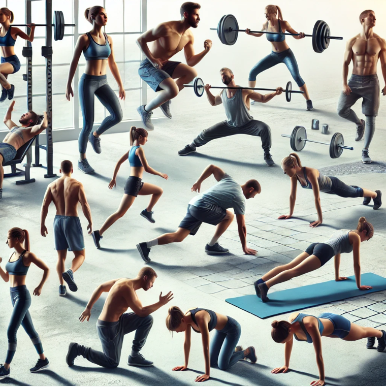 체형별 다이어트 운동 사진