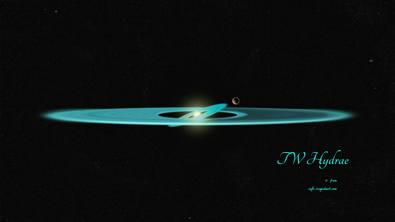 08 TW 히드라 C - TW Hydrae 우주배경화면
