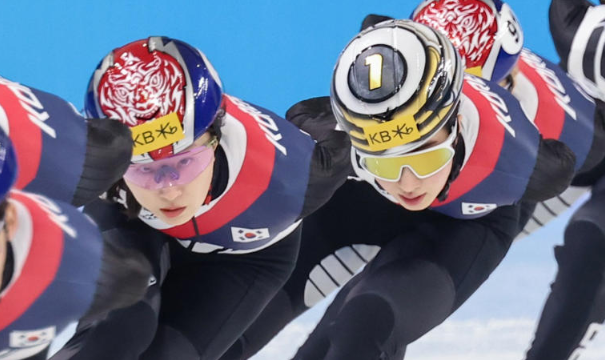 한국 쇼트트랙 선수들