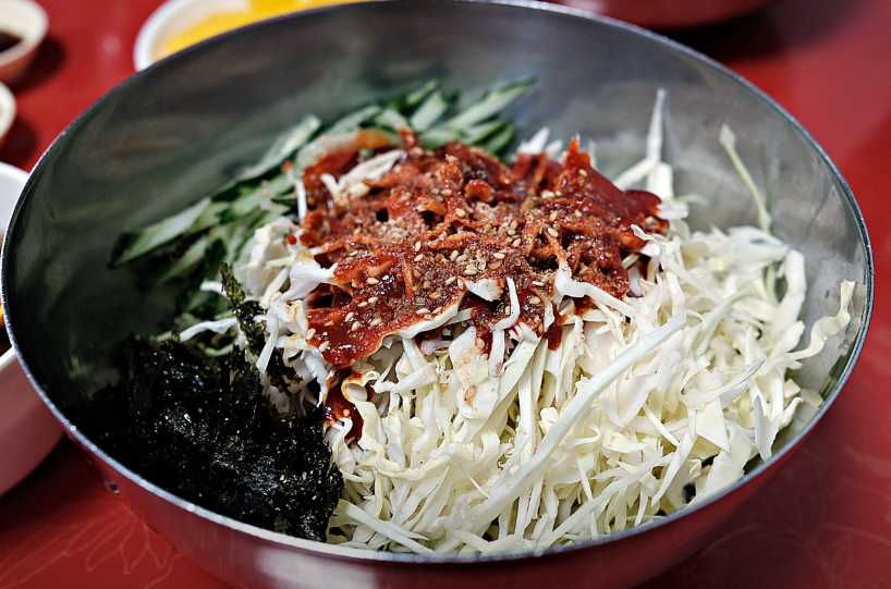 비빔쫄면