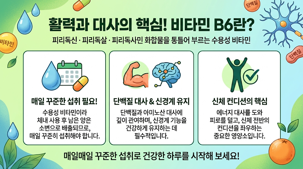 비타민B6 효능