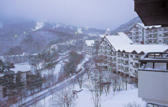 무주 리조트 전경