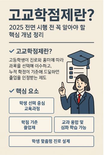 고교학점제 개념 관련 사진