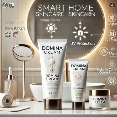 도미나스크림과 선크림, 멜라닌 잡는 똑똑힌 홈케어 조합