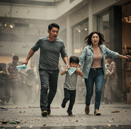 아이와 함께 안전하게 대피하는 방법