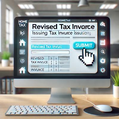 수정세금계산서 발행 완벽 가이드 - 홈택스 단계별 발급 방법