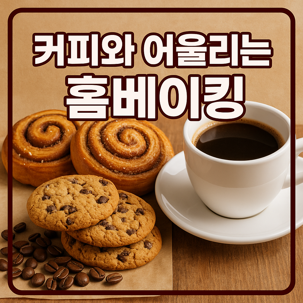 커피와 어울리는 홈베이킹
