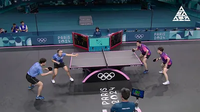 탁구 복식 경기 12