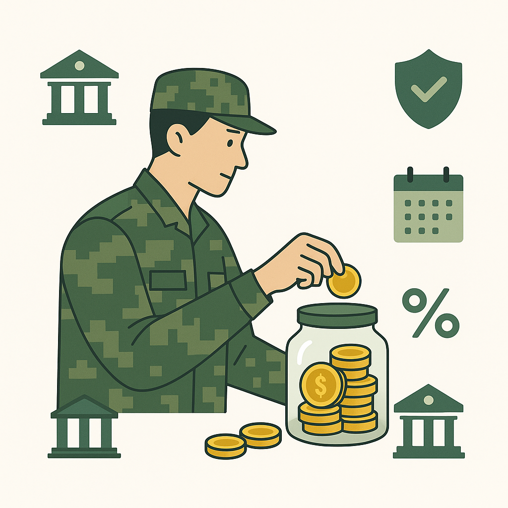 2025 장병내일적금(장병내일준비적금) 한도·금리·비과세 완벽 가이드: 월 55만 원 시대, 군 복무 중 목돈 만드는 법