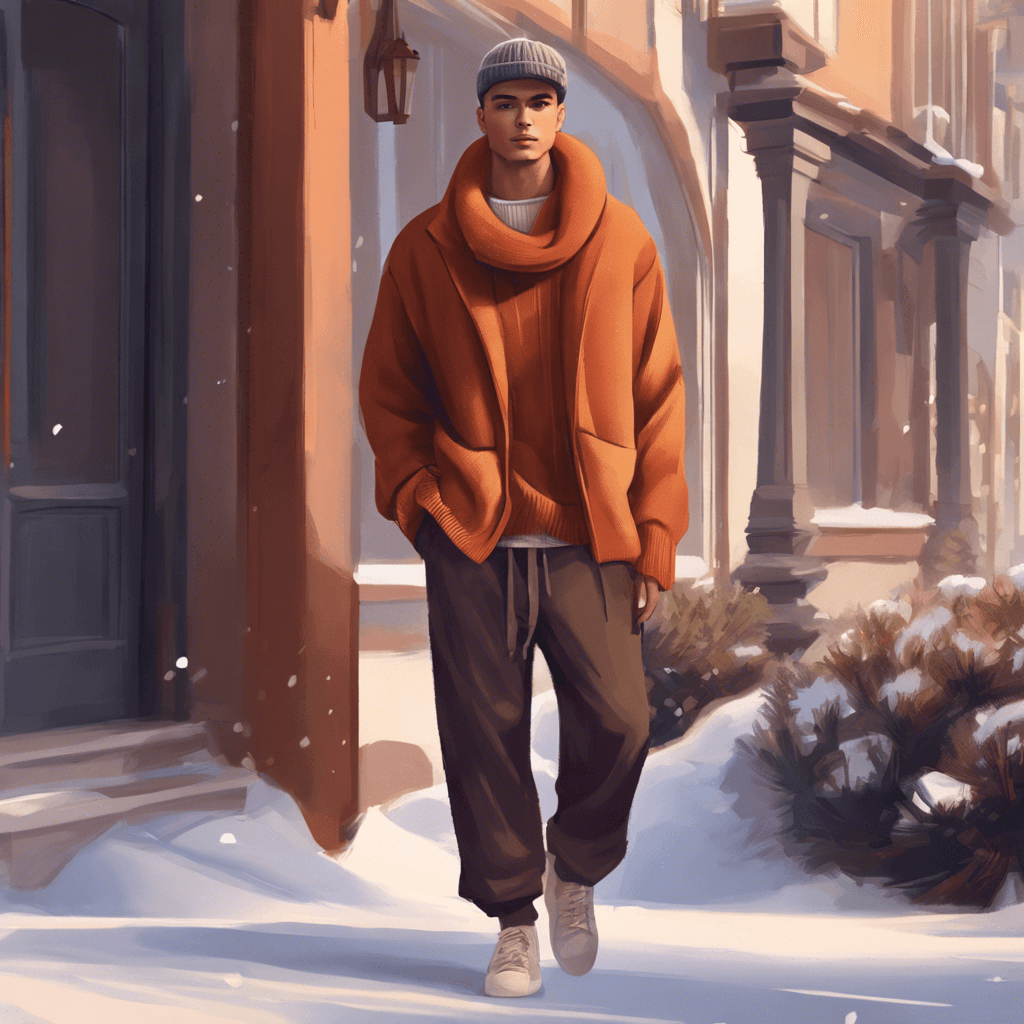 남성 패션 트렌드 - 편안한 실루엣