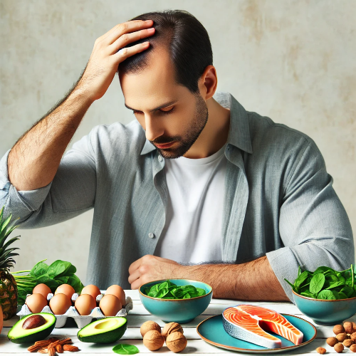 탈모 남성과 탈모 음식