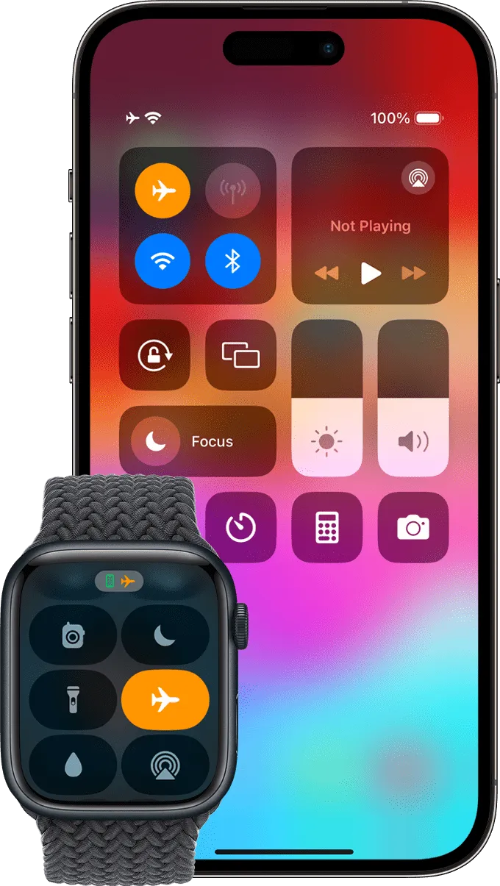 아이폰 설정에서 에어플레인 모드를 활성화하는 방법.