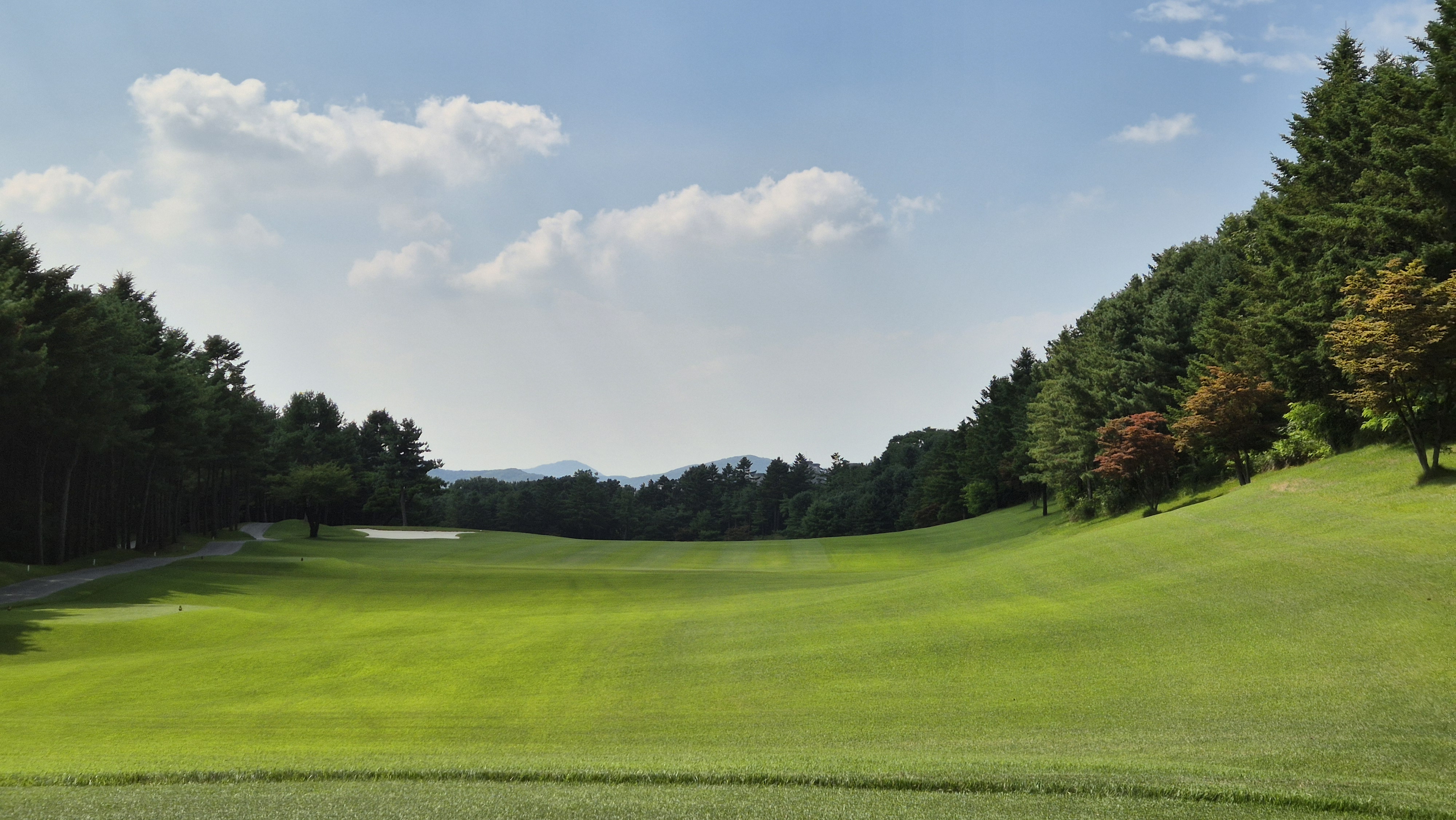 한성cc 오렌지-그린 코스 사진 및 공략 정보