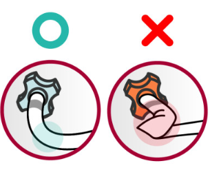 급수 호스 상태 확인