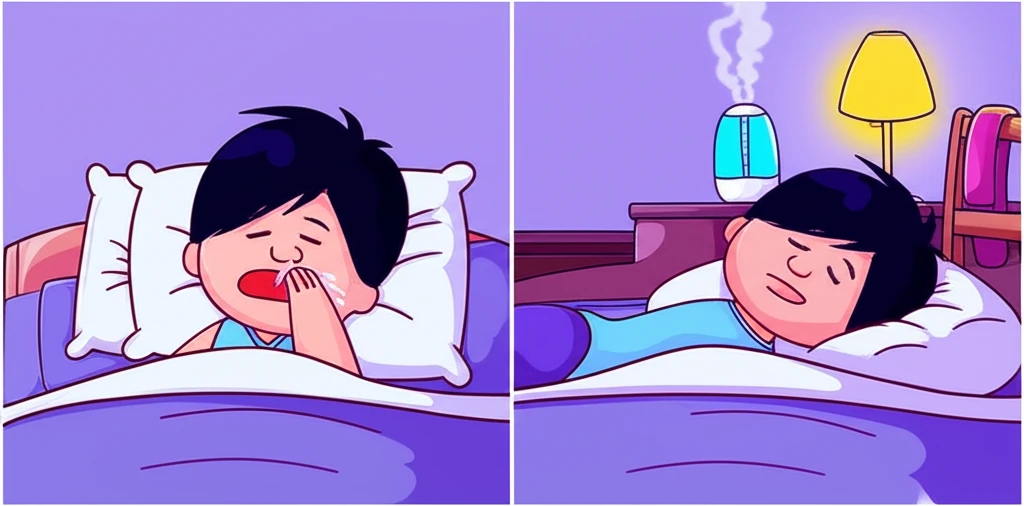 밤마다 심해지는 독감 코막힘 해결법 ..