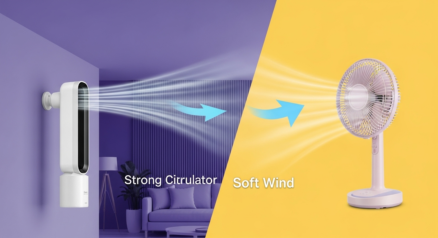 서큘레이터 VS 선풍기