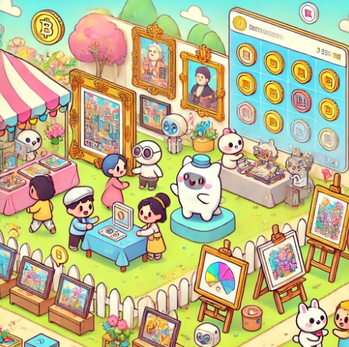 NFT와 예술품 관련이미지