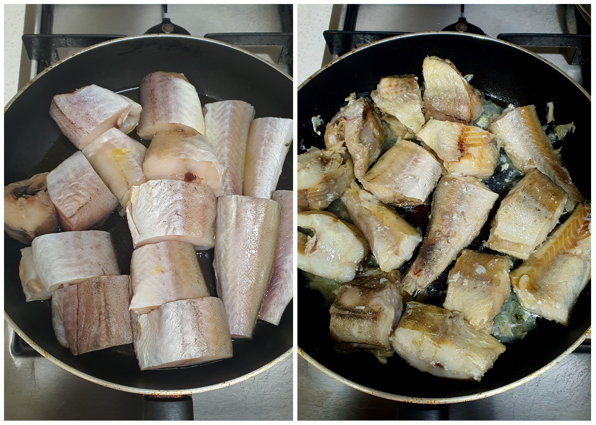 코다리를-한번-구워주면-덜-부서집니다.