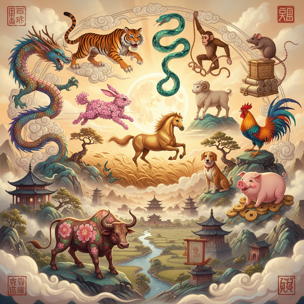 12간지 동물순서