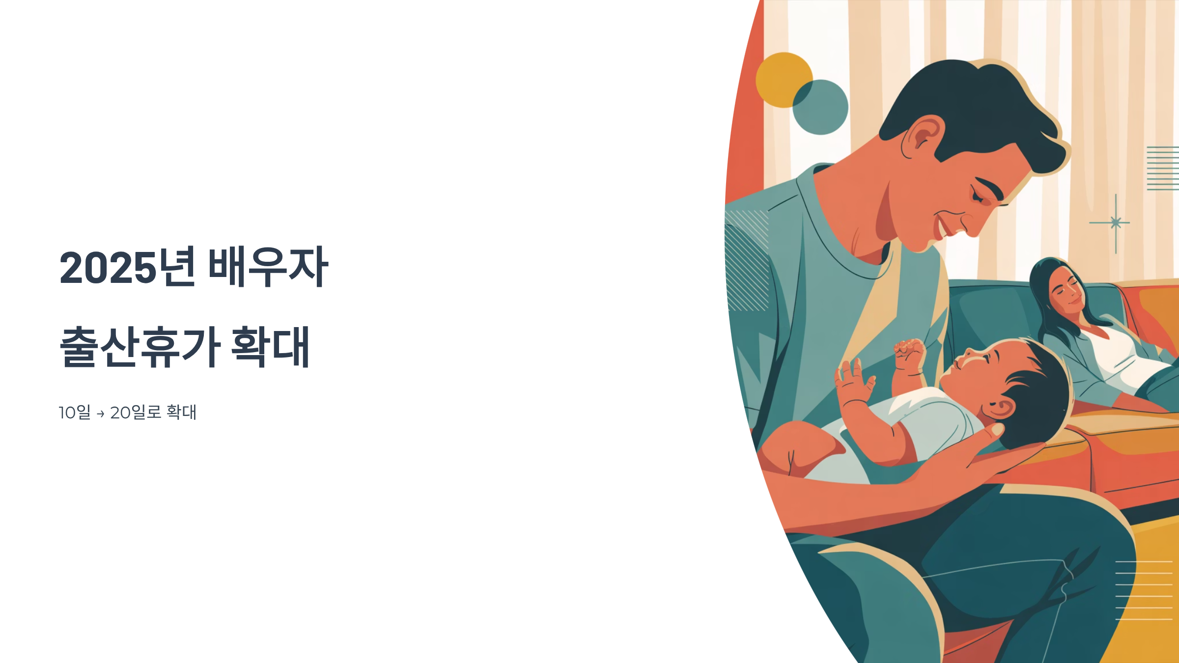 배우자출산휴가 20일 신청법