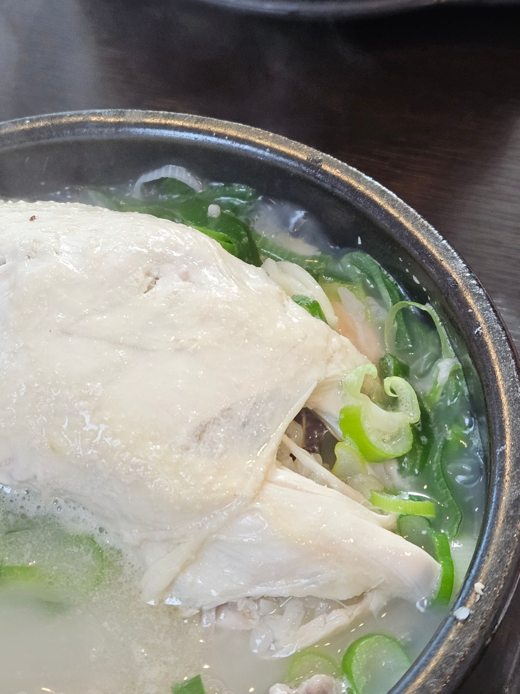 조선 삼계탕 닭고기