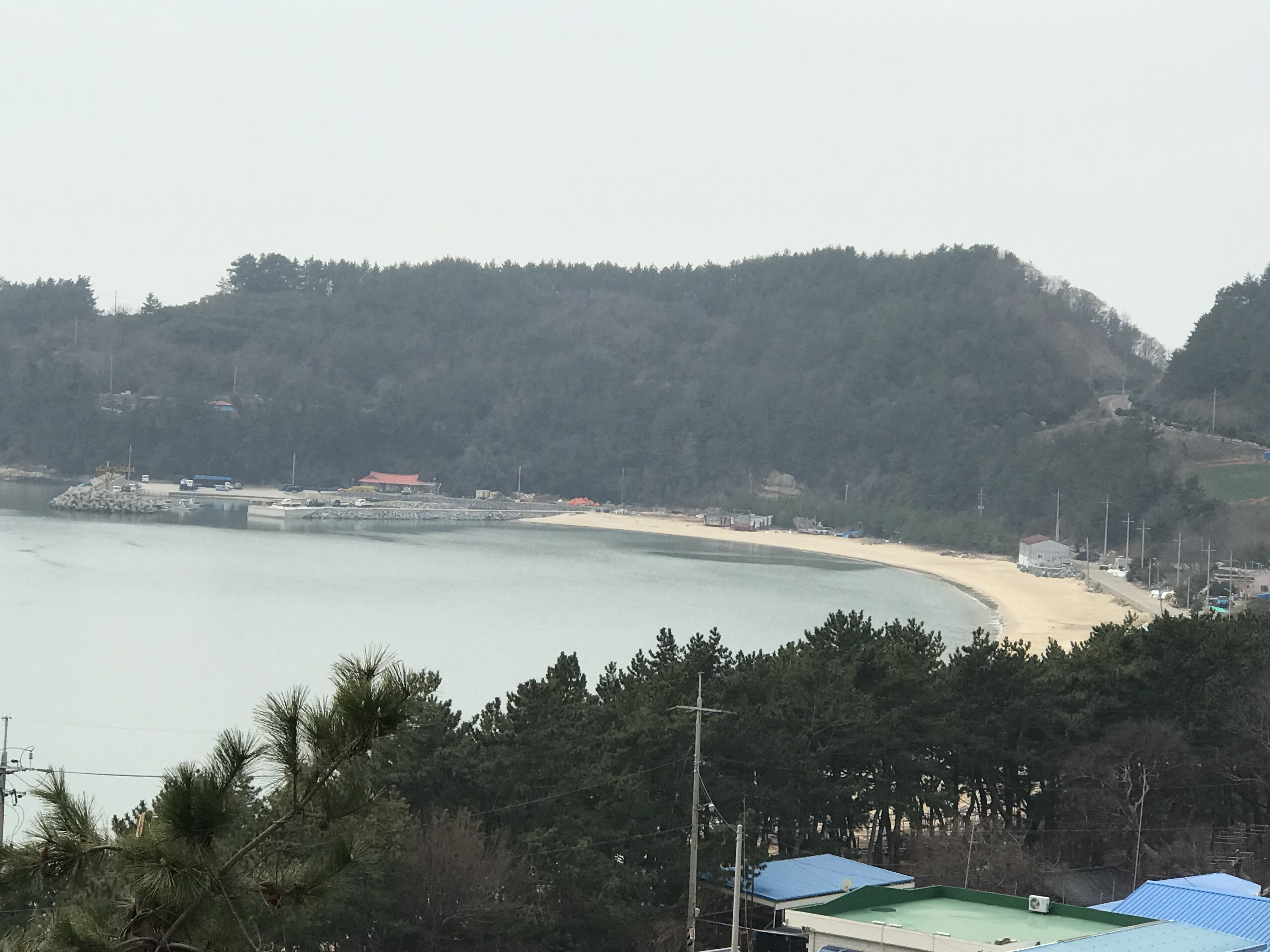 익금해수욕장 모습