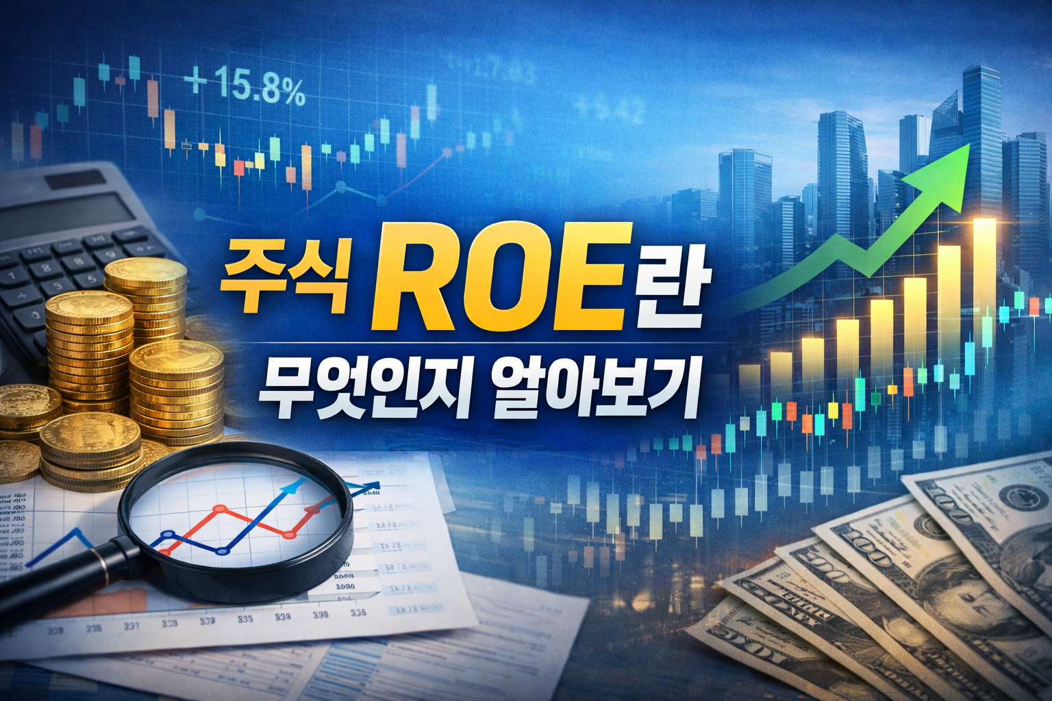 주식 ROE 란 무엇인지 알아보기