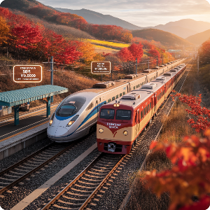 코레일 50%할인 당일치기 가을(단풍)여행 이미지